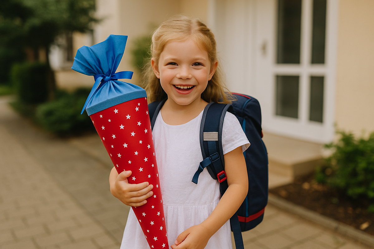 Einschulung Fotograf Dortmund Einschulung Fotograf Dortmund kind mit Schultüte