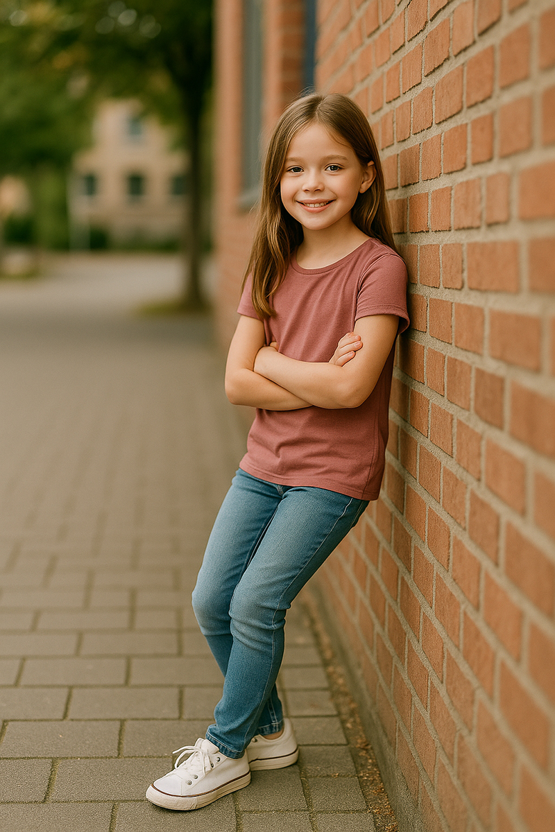 Einschulung Wuppertal Fotograf Mädchen am ersten Schultag – fotografiert vom Einschulung Wuppertal Fotograf